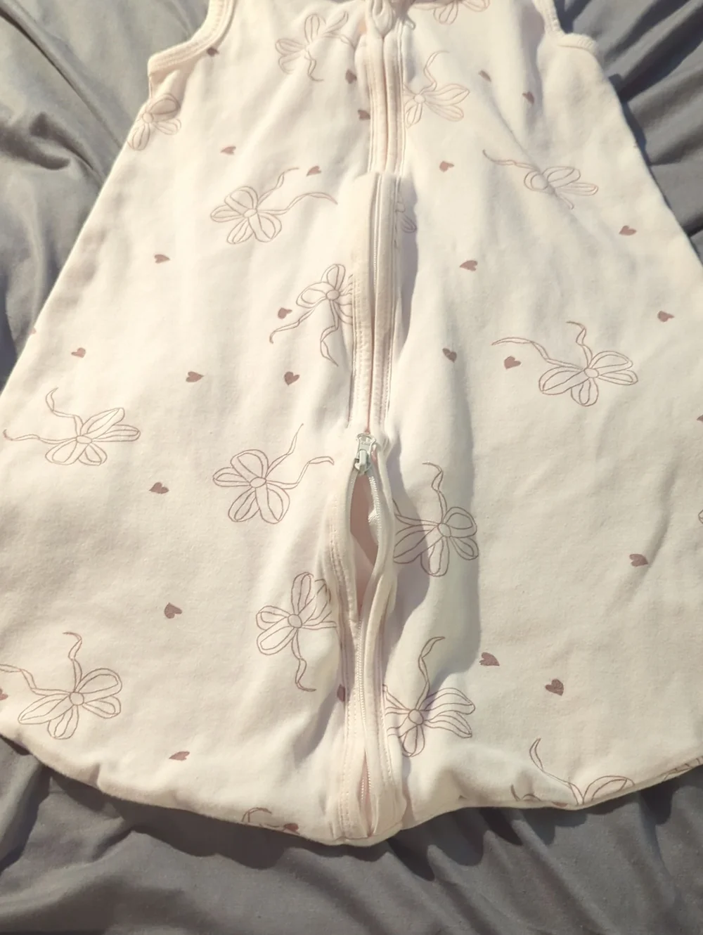 Jellymoni Baby Sleep Sacks - Pale Pink Hot Air Balloon Print (3 Pack)